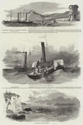 Unterseeisches elektrisches Telegraphenkabel zwischen Dover und Calais